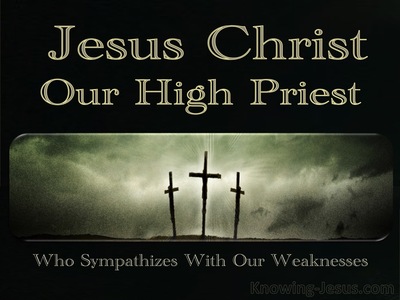 Hebrews 4:15 Our Great High Priest (black)